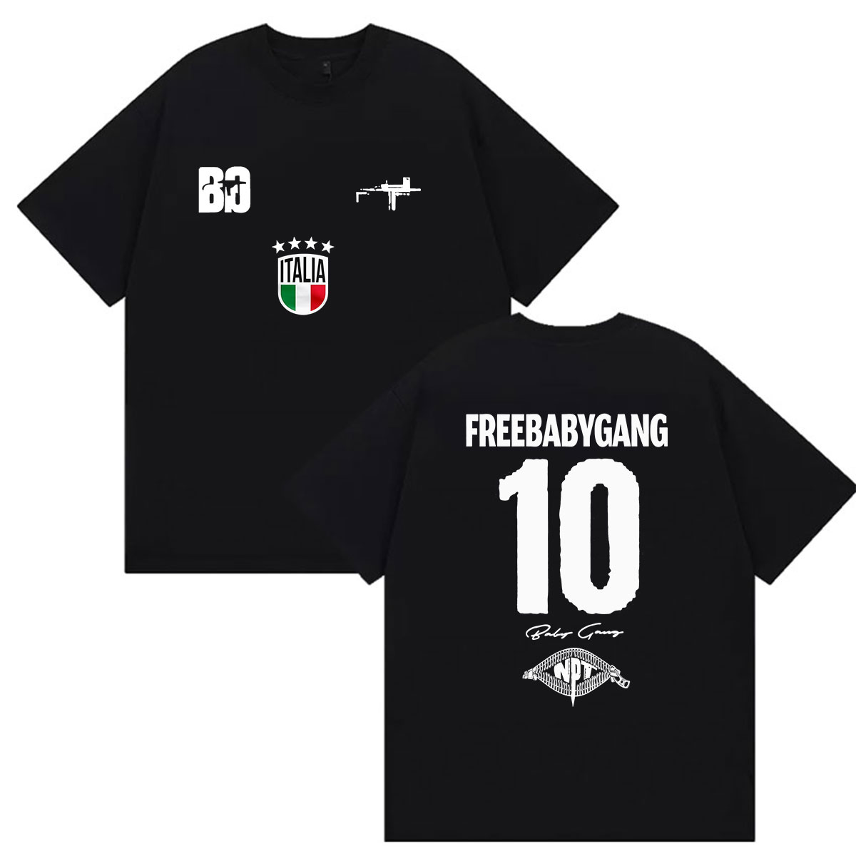 Y2K Graphic Baby Tee Crop - ラッパー・ベイビーギャング・ツアー2026 グラフィックTシャツ メンズ ヒップホップ ポップ 半袖Tシャツ