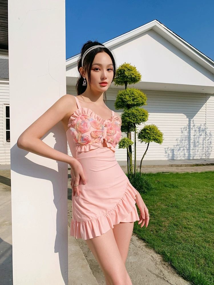 Skirts - 女性用 2026 新作 ワンピース スカート付き水着 スリムで控えめな水着