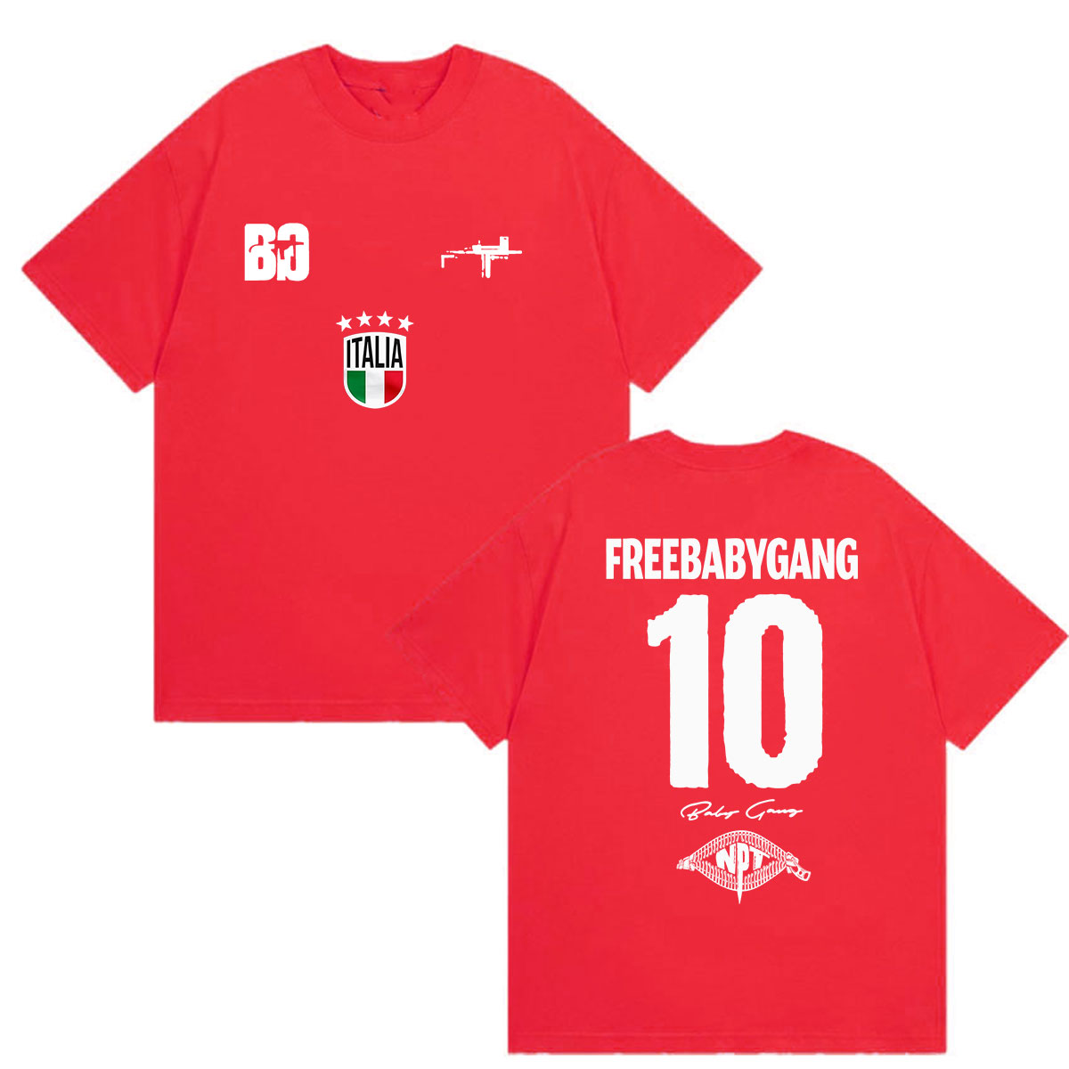 ラッパー・ベイビーギャング・ツアー2026 グラフィックTシ - Y2K Graphic Baby Tee Crop のレビューと価格