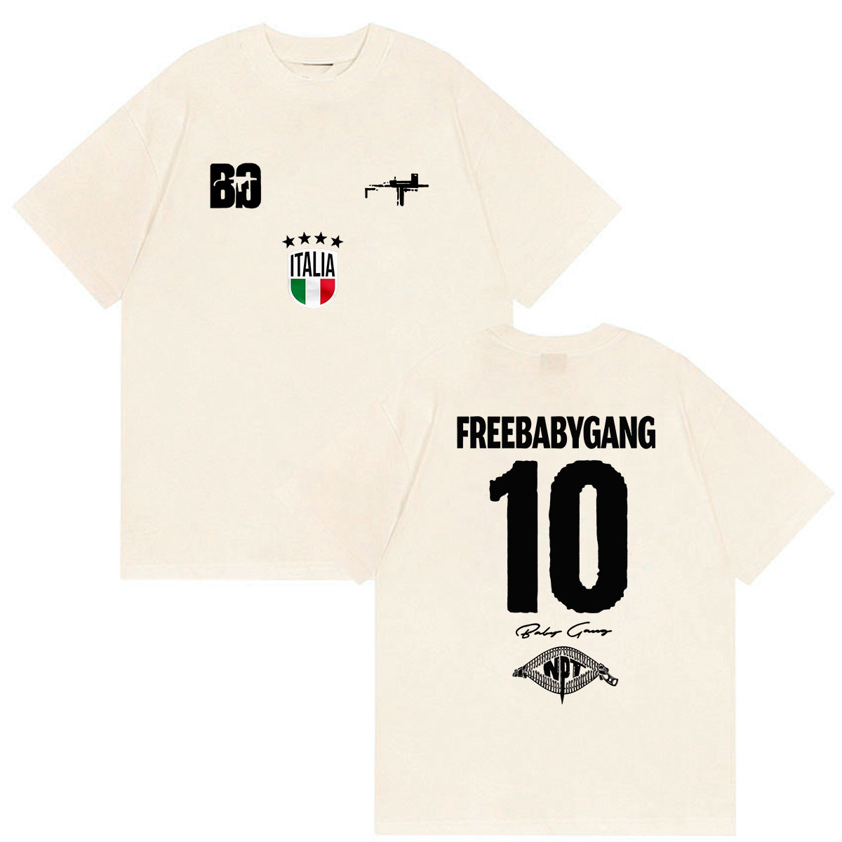 ラッパー・ベイビーギャング・ツアー2026 グラフィックTシ - Y2K Graphic Baby Tee Crop のレビューと価格