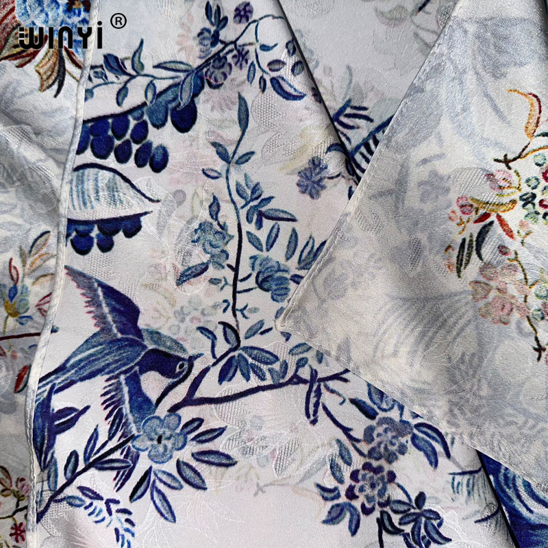 Winyi-女性のための自由奔放に生きるプリントマキシドレス - Boho Summer Beach Maxi Dress のレビューと価格