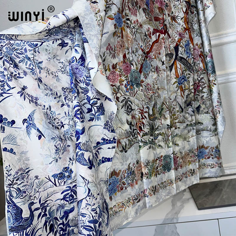 Winyi-女性のための自由奔放に生きるプリントマキシドレス - Boho Summer Beach Maxi Dress のレビューと価格