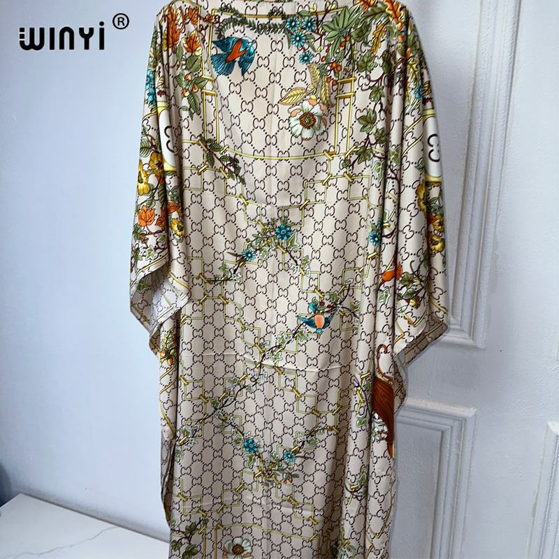Winyi-女性のためのアフリカのマキシドレス、トルコの文字 - Boho Summer Beach Maxi Dress のレビューと価格